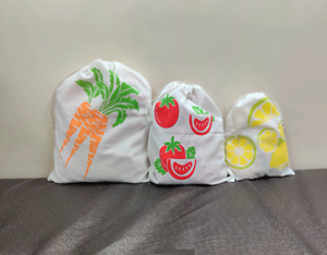 Custom Pattern Cotton <b>Canvas</b> Tote <b>Bag</b> Eco Friendly Reusable <b>Drawstring</b> Medium Size Handled Shopping <b>Bag</b> Gift Packaging Wholesale - Product Image 3