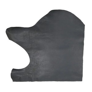 Deep Black Eco-Friendly Vintage Chrome Tanned Cowhide <b>Leather</b> 1.2-1.4mm Thick Designed for Handbags Wallets Shoes Manufacturing - Product Image 5