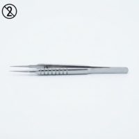 Pince à ligature Tennant professionnelle de haute qualité, droite, en acier inoxydable, à usage unique, instrument chirurgical ophtalmique