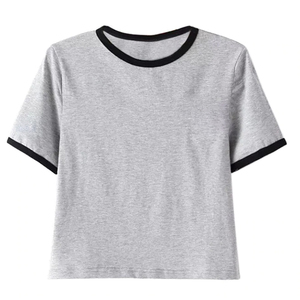 เสื้อยืดทรงบ็อกซี่ผู้ชาย ผ้าคอตตอนหนา สไตล์สตรีทแวร์ ไซส์ใหญ่ เสื้อเปล่าสำหรับสกรีนลาย  ผู้ผลิตขายส่ง - Product Image 5