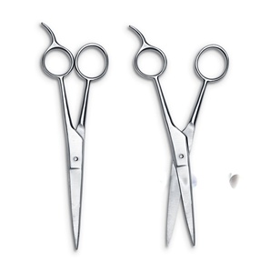 กรรไกรตัดผมสแตนเลสแบบขายส่งจำนวนมาก ขนาด 6.5 นิ้ว ราคาถูก - Product Image 2
