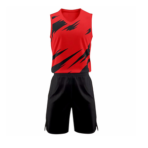 Uniforme de basket-ball respirant de style nouveau personnalisé, 100% polyester, imprimé, taille plus, couleurs personnalisées, fabriqué au Pakistan - Product Image 5