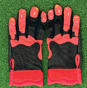Gants de frappe de baseball durables avec coutures renforcées, rembourrés et dotés d'une sangle réglable pour un contrôle et un confort optimale lors des frappes. - Product Image 6