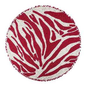 Set de table brodé à la main de qualité supérieure avec perles, motif floral, pour événements festifs et maisons, idéal pour les tables à café et à dîner - Product Image 2