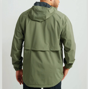 Veste de pêche personnalisée avec logo, imperméable, respirante, tissu extensible 4 directions, vêtements de sport d'extérieur coupe-vent pour homme - Product Image 2