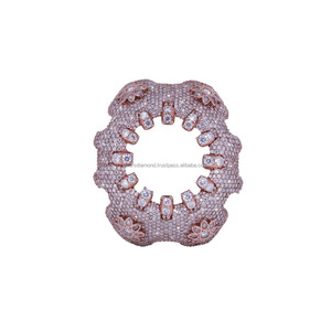 Kit de modification de boîtier de montre Phantom Frosted Stone en acier inoxydable, collection de montres Hip Hop Streetwear pour mise à niveau du cadre - Product Image 1