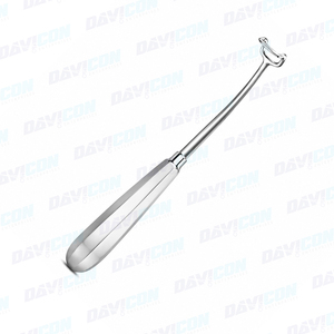 Curettes adénoïdiennes manuelles Beckmann en acier inoxydable, instruments chirurgicaux réutilisables, outil essentiel pour chirurgiens, Davicon - Product Image 4