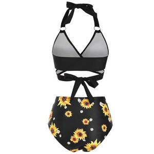 Ensemble de bikini sublimé pour femme, de haute qualité, respirant, écologique, léger, tendance. - Product Image 4