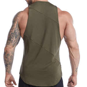 Débardeur Homme Haute Qualité, Meilleure Vente, Séchage Rapide, Respirant, 100% Coton, Uni, Décontracté, Effet Sculptant, Lavé - Product Image 3