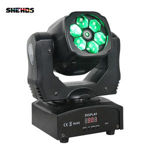 ไฟหัวเคลื่อนที่ SHEHDS 6x15W RGBW Beam Moving Head Light รุ่น Six Bees Eyes พร้อมเลเซอร์ - Product Image 5