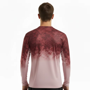 Camisa de Pesca de Manga Larga con Protección UV, Secado Rápido, Poliéster, Estampado Náutico, Logotipo Personalizado, Venta al Por Mayor - Product Image 5