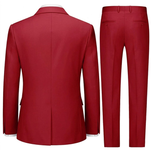 Nuevo Estilo, Traje de Pantalón y Chaqueta Ligero y Cómodo para Hombre, Ropa al por Mayor, Elegante Traje de Hombre de Un Solo Pecho - Product Image 2