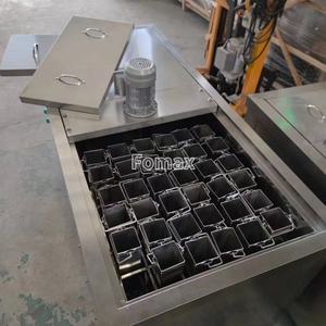 Máquina de Hielo Industrial de 1 Tonelada para Nigeria, Máquina de Fabricación de Bloques de Hielo con Compresor, Fábrica de Máquinas de Hielo en Ladrillo Fomax de Guangzhou - Product Image 3