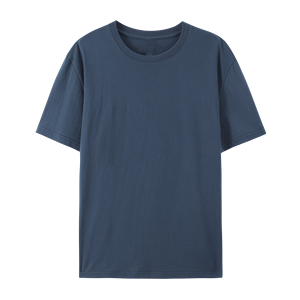 T-shirt pour homme en coton premium, col rond, manches courtes, coupe classique, décontracté, essentiel pour le quotidien, confortable, tendance - Product Image 1