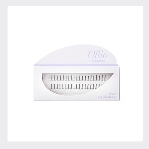 Extensions de cils Ollio coréennes, cils individuels classiques en grappe, paquet unique, effet pointu, fabriqués en Corée - Product Image 4