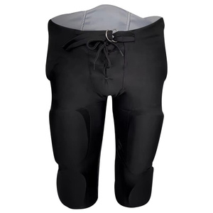 Mens <b>Padded</b> American Football Pants Buckle Closure Athletic Fit Breathable Practice Game Performance Sportswear Adult Wear sport - Product Image 2