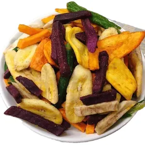 Mixed dried fruits and vegetables for snack with good wholesale price