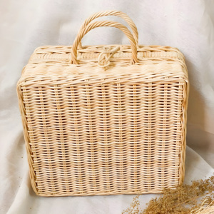 Ietnar-organizador de almacenamiento para niños, Maleta de ratán para equipaje de bebé - Product Image 1