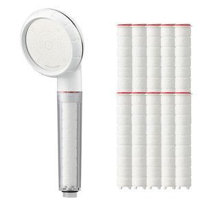 Moolmang Pure Plus <b>Shower</b> <b>Head</b> With Refill 10 PC Removes Rust Limescale <b>Water</b> <b>Saving</b> Silky Spray High Pressure - Product Image 1