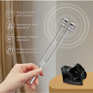 Juego de Diapasones para Sanación, 128Hz, 256Hz, 512Hz, Ponderados y Sin Ponderar - Product Image 1