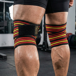 72 inch Resistance <b>Knee</b> Wraps Elastic <b>Knee</b> Support Weightlifting Push Up Non Slip Training Wear <b>Knee</b> Wrap Unisex - Product Image 5