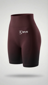 Shorts de sport sans couture pour femme, taille haute, effet push-up, respirants, en nylon/coton, pour yoga, entraînement et streetwear - Product Image 4