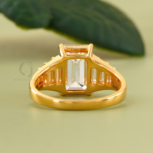 Floral Cluster Lab Grown Diamond <b>Stud</b> Earrings 14K Rose Gold VVS EF Round Pear Halo 2.08CT Luxury Gift - Product Image 3