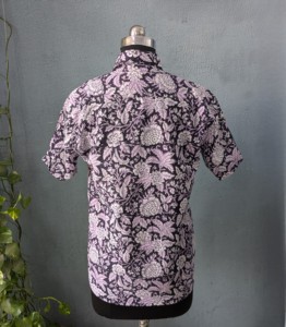 Camisa de Manga Corta con Botones y Estampado Floral 100% Algodón para Hombre, Ropa Casual de Verano - Product Image 6