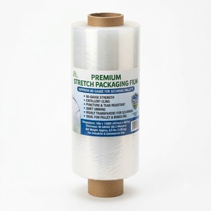 Película Retráctil LLDPE Premium |   Embalaje a Prueba de Humedad de Grado Alimenticio para Envoltura Segura de Palés 15m X 45cm - Product Image 3