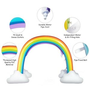 Arcobaleno spruzzato gonfiabile parco acquatico giocattolo divertente impianto di divertimento per le attività acquatiche - Product Image 2