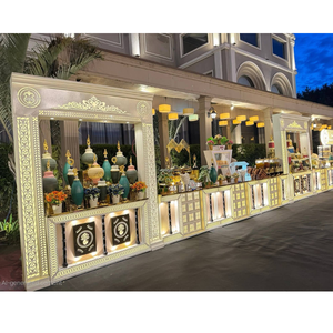 Conjunto de mostradores de catering iluminados y elaborados - Product Image 1