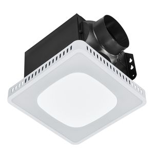 Ventilatore da Bagno Premium con Motore DC, Luci RGB, 80-130 CFM, Ventilazione 1.5 Sones, Bassa Rumorosità, Sette Colori RGB - Product Image 3