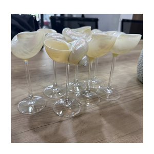 Coquillages décoratifs en verre pour cadeaux de mariage, fêtes sur la plage et collections de cadeaux pour célébrations côtières - Product Image 3