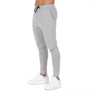 Premium Men's Lightweight Canvas Cotton <b>Jogger</b> Basic Casual <b>Slim</b> Fit Breathable Waterproof Elastic Waist Zipper Pockets Narrow - Product Image 5