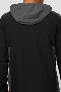 Survêtement de sport personnalisé pour homme avec fermeture éclair, imprimé, en nylon, pour l'entraînement, le jogging d'hiver et les tenues de sport, coupe-vent en polyester - Product Image 2