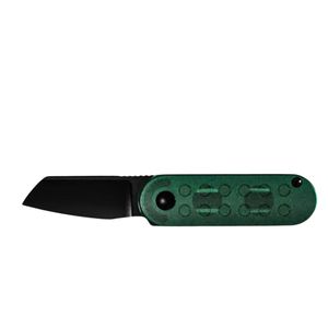Couteaux pliants modernes avec lame finition satinée, manche gris ergonomique et ouverture pratique par bouton de pouce pour l'extérieur - Product Image 1