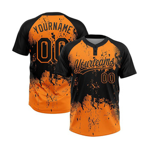 Custom Softball Jersey Two Button Personalized Baseball Jerseys Shirts Stitched Team Name Number Logo for Men Women Youth - Product Image 1