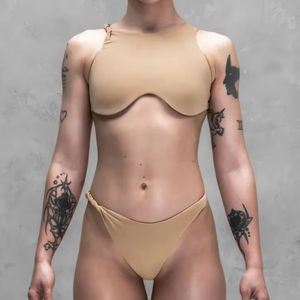 Vêtements de pole dance pour femmes 2026, directement de l'usine, haut de performance léger et respirant en tissu extensible à col montant, service OEM - Product Image 1