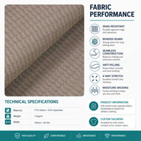 Tissu extensible à mini-œillets 77 % nylon 23 % élasthanne de qualité supérieure 2026 pour leggings et débardeurs – Fabricant