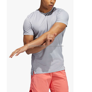 Camiseta de LICRA de bambú para hombre al por mayor a granel, camiseta de diseño gráfico personalizado para hombre, camiseta de bambú con serigrafía de alta calidad para hombre - Product Image 2