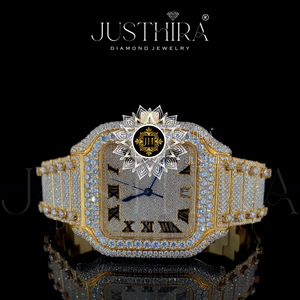 Montre mécanique de luxe pour femme la plus vendue, avec diamants Moissanite, bracelet en acier inoxydable, élégante, cadeau de mode disponible, la meilleure - Product Image 5