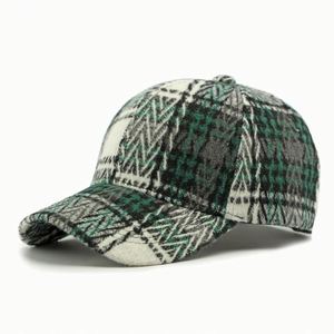 Gorras de Béisbol con Visera Rígida a Cuadros de Moda al por Mayor para Mujer, Protección Solar para Exteriores, Gorra de Béisbol Personalizada - Product Image 5
