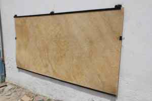 Chapa de Piedra Flexible de Madera de Teca y Mármol, Lámina de Lujo para Decoración de Paredes en Hoteles, Oficinas y Hogares - Product Image 3