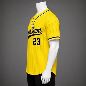 Maillot de baseball tendance, uniforme personnalisé par sublimation, vêtements d'équipe de baseball, vêtements de sport à séchage rapide, fournisseur OEM ODM - Product Image 3