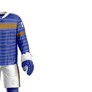 Tenues de hockey sur glace tendance, vêtements de sport pour adultes, maillots à manches longues, shorts, 100% imprimés - Product Image 4