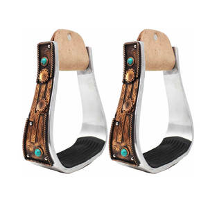 อานม้าสแตนเลสคุณภาพสูง ทนทาน ป้องกันสนิม น้ำหนักเบา สำหรับขี่ม้าระดับมืออาชีพ HASHIR - Product Image 2