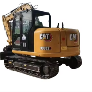 รถขุด CATT รุ่น 308E2 มือสองสำหรับงานก่อสร้าง รถขุดไฮดรอลิกแบบตีนตะขาบ รุ่น 308E2 มือสอง อุปกรณ์ก่อสร้าง ขายดี ราคาถูก - Product Image 1
