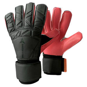 Daizen Star Latex Football Goalkeeper Gloves Full Finger Non-Slip Breathable Hook/Loop Adjustable Wrist <b>Strap</b> Unisex - Product Image 1