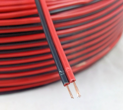 SZADP Factory Supply 1.5mm 2.5mm Wire Speaker Cable Audio Cable Red and Black Transparent With Wholesale Price