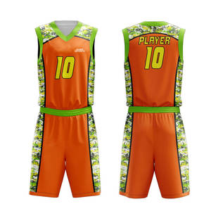 Uniformes de baloncesto personalizados al por mayor sin pedido mínimo, ropa de equipo, jersey de baloncesto, conjunto de ropa de baloncesto sublimada. - Product Image 1